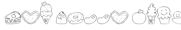 MTF Sweet Dings font preview